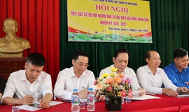 38 ứng cử viên đại biểu HĐND xã Tam Hưng hoàn thành tiếp xúc cử tri tại các đơn vị bầu cử