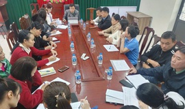 Hội Nông dân xã Tam Hưng tổ chức mạn đàm về tiểu sử các ứng cử viên đại biểu Quốc hội và HĐND các cấp