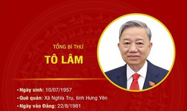 TIỂU SỬ TỔNG BÍ THƯ TÔ LÂM