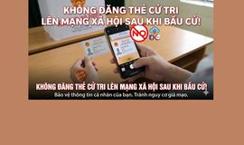 ĐI BẦU CỬ XONG, NGƯỜI DÂN KHÔNG NÊN ĐĂNG ẢNH THẺ CỬ TRI LÊN MẠNG