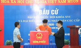 TĂNG CƯỜNG BẢO ĐẢM AN NINH TRẬT TỰ TRONG NGÀY BẦU CỬ TẠI XÃ BÌNH MINH