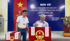 Mỹ Đức: 99,67% cử tri đi bầu cử trong ngày hội lớn