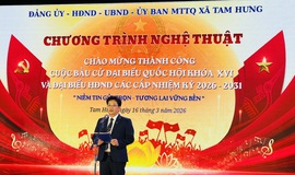 Tam Hưng: Đặc sắc chương trình nghệ thuật chào mừng thành công ngày bầu cử