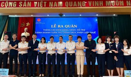 Thuế cơ sở 11  - Thuế TP Hà Nội hưởng ứng Lễ ra quân “Tháng cao điểm đồng hành, hỗ trợ hộ kinh doanh, cá nhân kinh doanh tuân thủ pháp luật thuế”