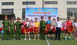 Sôi động giải bóng đá giao hữu lực lượng Công an: Lan tỏa bản lĩnh, kết nối sức mạnh vì nhân dân phục vụ