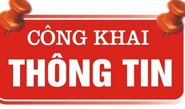 Thông báo niêm yết công khai dự thảo phương án bồi thường, hỗ trợ và tái định cư (đợt 2)