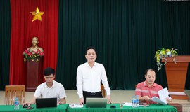 Chiều 19/3, UBND xã Tam Hưng tổ chức hội nghị họp dân thôn Gia Vĩnh về công tác giải phóng mặt bằng Dự án Đô thị Thể thao Olympic