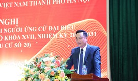 Đồng chí Bùi Văn Sáng trúng cử đại biểu HĐND thành phố Hà Nội khóa XVII: Dấu ấn của niềm tin và kỳ vọng