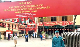 LỰC LƯỢNG DÂN QUÂN TỰ VỆ PHƯỜNG VĂN MIẾU – QUỐC TỬ GIÁM TÍCH CỰC THAM GIA BẢO ĐẢM AN NINH, TRẬT TỰ TẠI CÁC KHU VỰC BỎ PHIẾU