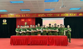 Cụm thi đua số 16- Công an Thành phố Hà Nội ký kết giao ước thi đua