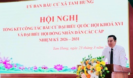 Xã Tam Hưng: Bầu đủ 23 đại biểu HĐND cấp xã nhiệm kỳ 2026-2031
