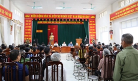 Tam Hưng: Tập trung tuyên truyền, tạo đồng thuận trong giải phóng mặt bằng Dự án Khu đô thị thể thao Olympic