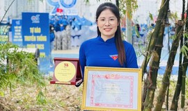 Bí thư Chi đoàn trường THCS Thanh Văn Nguyễn Thị Mai đạt danh hiệu Cán bộ đoàn Thủ đô tiêu biểu năm 2026.