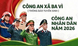 THÔNG BÁO TUYỂN SINH VÀO CÁC TRƯỜNG CÔNG AN NHÂN DÂN NĂM 2026