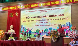 Xã Nội Bài đẩy mạnh xây dựng đời sống văn hóa từ cơ sở