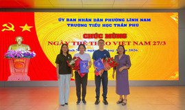 TRƯỜNG TIỂU HỌC TRẦN PHÚ SÔI NỔI CÁC HOẠT ĐỘNG CHÀO MỪNG NGÀY THỂ THAO VIỆT NAM 27/3