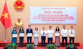 Hà Nội công bố kết quả Chỉ số cải cách hành chính năm 2025