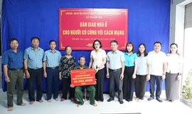 UBND xã Thuận An bàn giao nhà ở cho người có công với cách mạng tại thôn Tô Khê