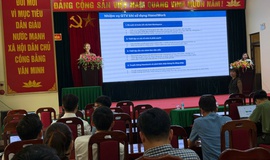  Dân Hòa tập huấn hệ thống HanoiWork: Bước đệm chuyển đổi số tại cơ sở