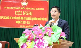 Chương trình hành động của ông Nguyễn Ngọc Minh - Phó Chủ tịch HĐND xã Tam Hưng ứng cử đại biểu HĐND xã nhiệm kỳ 2026-2031, đơn vị bầu cử số 5