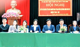 Hội nghị tiếp xúc cử tri với những người ứng cử đại biểu HĐND xã Tam Hưng nhiệm kỳ 2026 – 2031 (Đơn vị Bầu cử số 1)