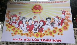 Công đoàn cơ sở phường Long Biên đẩy mạnh công tác tuyên truyền bầu cử nhiệm kỳ 2026 - 2031