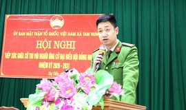 Chương trình hành động của ông Bùi Huy Bình – Trưởng Công an xã Tam Hưng ứng cử đại biểu HĐND xã nhiệm kỳ 2026-2031, đơn vị bầu cử số 5