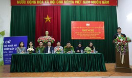 Ứng cử viên đại biểu HĐND xã Chương Dương nhiệm kỳ 2026–2031 tiếp xúc cử tri Đội 4 và 5