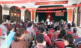 Hội nghị họp dân thôn Từ Am về công tác giải phóng mặt bằng Dự án Khu đô thị Thể thao Olympic