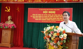 Video: Phường Kiến Hưng hoàn thành toàn diện công tác tuyển quân năm 2026