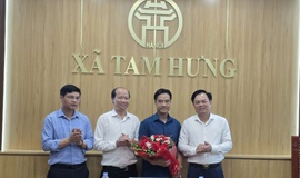 UBND XÃ TAM HƯNG TỔ CHỨC HỘI NGHỊ HỌP BAN ĐẠI DIỆN HĐQT NHCSXH XÃ PHIÊN THỨ NHẤT NĂM 2026