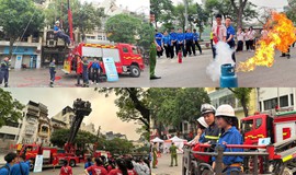 Tuyên truyền, trải nghiệm PCCC & CNCH cho đoàn viên, thanh thiếu nhi Phường Hoàn Kiếm