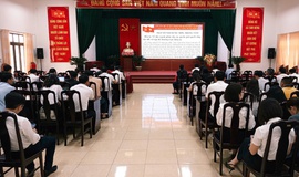 Xã Tam Hưng tiếp sóng hội nghị nghiên cứu, học tập, quán triệt nghị quyết hội nghị lần thứ hai Ban chấp hành Trung ương đảng khóa XIV