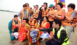 PHƯỜNG LĨNH NAM: RỘN RÀNG LỄ HỘI CẤP THUỶ  TRUYỀN THỐNG THUÝ LĨNH