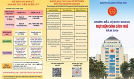 Chính sách thuế mới đối với hộ kinh doanh, cá nhân kinh doanh