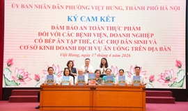Phường Việt Hưng phát động Tháng hành động vì an toàn thực phẩm 2026