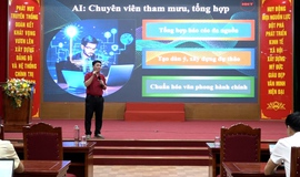 Xã Mỹ Đức nâng cao kỹ năng ứng dụng công nghệ trí tuệ nhân tạo (AI) trong hoạt động công vụ