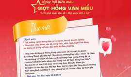 PHƯỜNG VĂN MIẾU – QUỐC TỬ GIÁM TỔ CHỨC NGÀY HỘI HIẾN MÁU “GIỌT HỒNG VĂN MIẾU” NĂM 2026