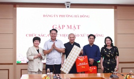 Phường Hà Đông gặp mặt chức sắc, chức việc Công giáo nhân dịp các ngày lễ lớn