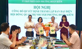 Thành lập Ban Đại diện Hội đồng quản trị Ngân hàng Chính sách xã hội phường Hoàn Kiếm