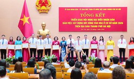UBMTTQ phường Phúc Lợi được Chủ tịch UBND thành phố Hà Nội tặng bằng khen trong triển khai tổ chức Hội nghị đại biểu Nhân dân năm 2026 