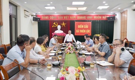 Xã Thiên Lộc họp Hội đồng BTHTr, TĐC dự án Cầu Thượng Cát và đường dẫn 2 đầu cầu trên địa bàn xã