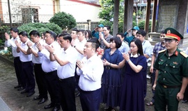 Đảng ủy – HĐND – UBND - Ủy ban MTTQ xã Bình Minh tổ chức Lễ dâng hương tưởng niệm các Anh hùng Liệt sĩ Nhân kỷ niệm 51 năm ngày Giải phóng miền Nam, thống nhất đất nước (30/4/1975 - 30/4/2026)