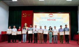 MTTQ Việt Nam xã Tam Hưng: Quán triệt chương trình hành động, đánh giá toàn diện công tác MTTQ tham gia bầu cử