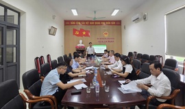 UBND XÃ BÌNH MINH TỔ CHỨC HỘI NGHỊ HỌP BAN ĐẠI DIỆN HĐQT NHCSXH XÃ PHIÊN THỨ NHẤT NĂM 2026