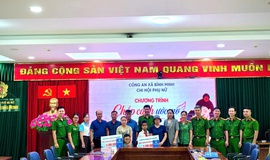 CÔNG AN XÃ BÌNH MINH TỔ CHỨC CHƯƠNG TRÌNH “CHẮP CÁNH NHỮNG ƯỚC MƠ” VÀ “MẸ ĐỠ ĐẦU” NĂM 2026