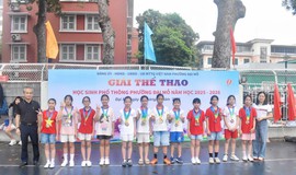 Phường Đại Mỗ tổ chức thành công giải thi đấu điền kinh, kết thúc Giải thể thao học sinh phường 2026