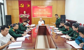 Chi bộ Quân sự phường ra Nghị quyết lãnh đạo thực hiện nhiệm vụ tháng 4 năm 2026