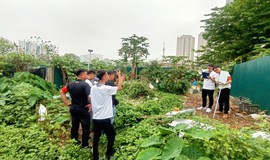 Phường Đại Mỗ thực hiện công tác cưỡng chế kiểm đếm phục vụ dự án nhà ở xã hội Tố Hữu