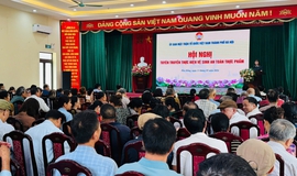 Ủy ban MTTQ Việt Nam xã Phù Đổng tổ chức Hội nghị tuyên truyền thực hiện vệ sinh an toàn thực phẩm năm 2026.